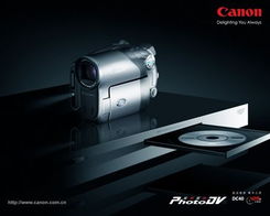 佳能专业摄影器材壁纸大全 数码摄像机篇